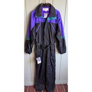 Vintage 90s Columbia Sportswear Omni-Tech One-Piece Ski Suit Men’s M Snowsuit